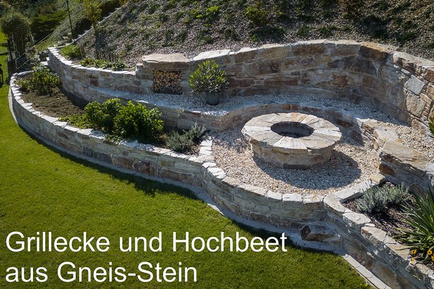 Feuerstelle naturstein