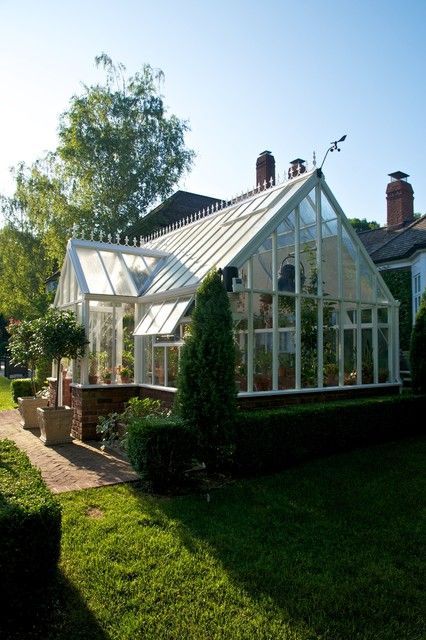 Glashaus garten