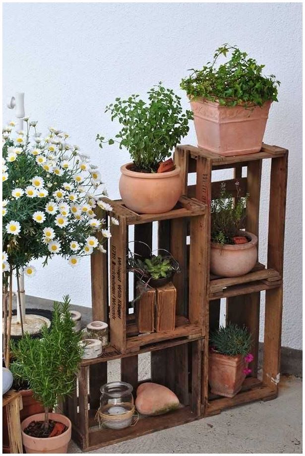 Holzdeko für garten