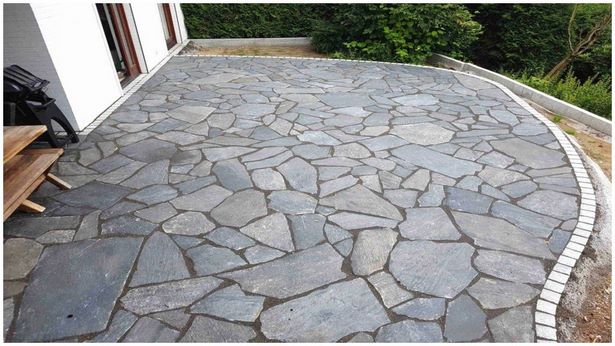 Naturstein terrasse
