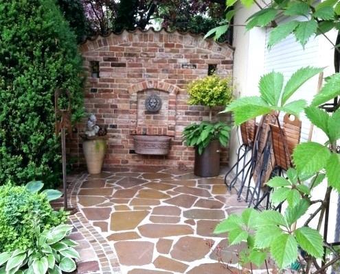 Großen garten gestalten