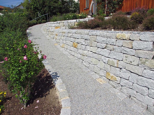 Steingartengestaltung